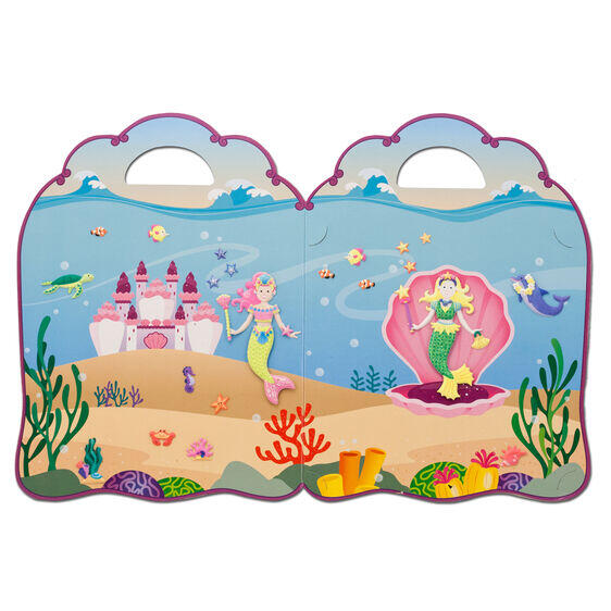 Puffy Sticker Mermaid Example